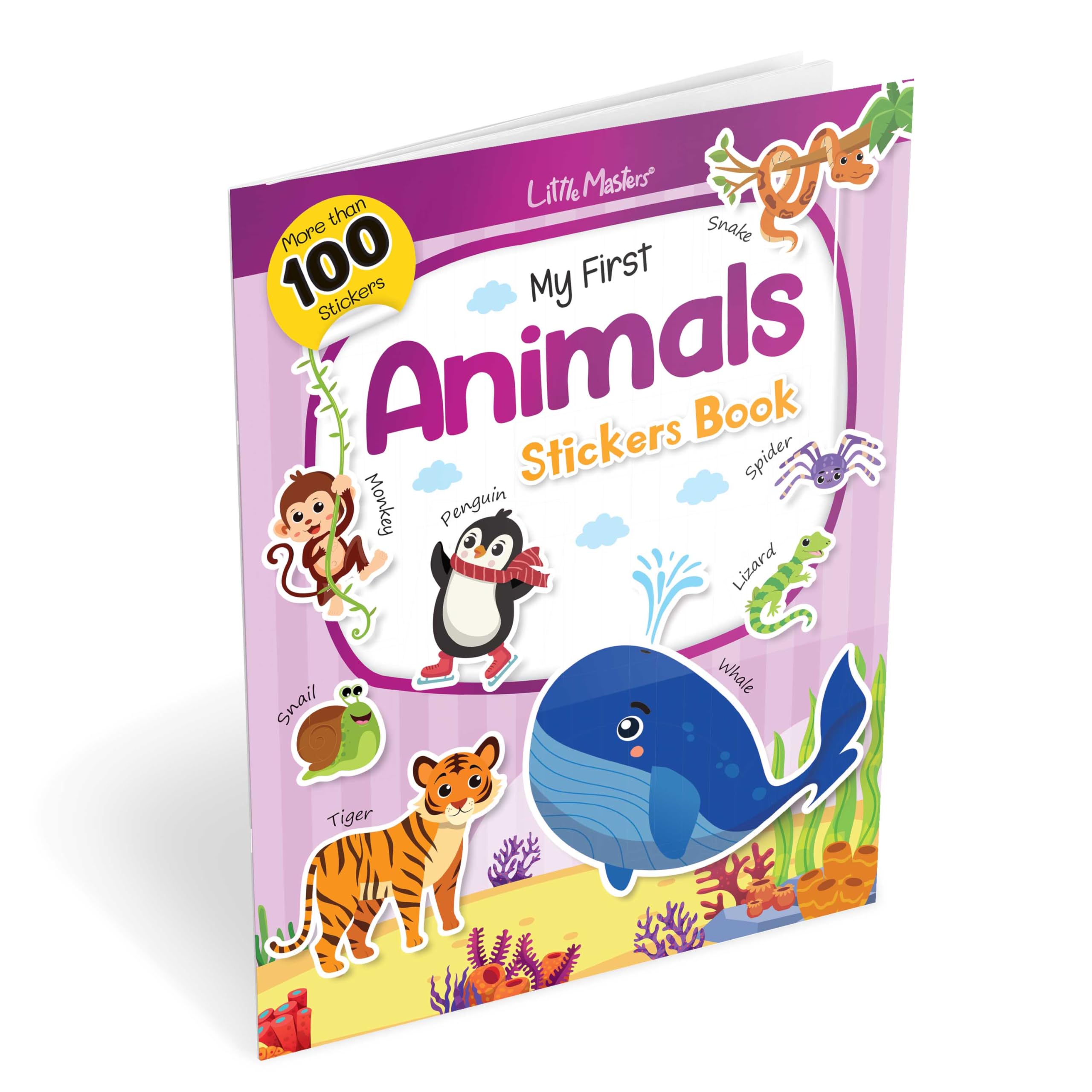 My First Animals Stickers Book