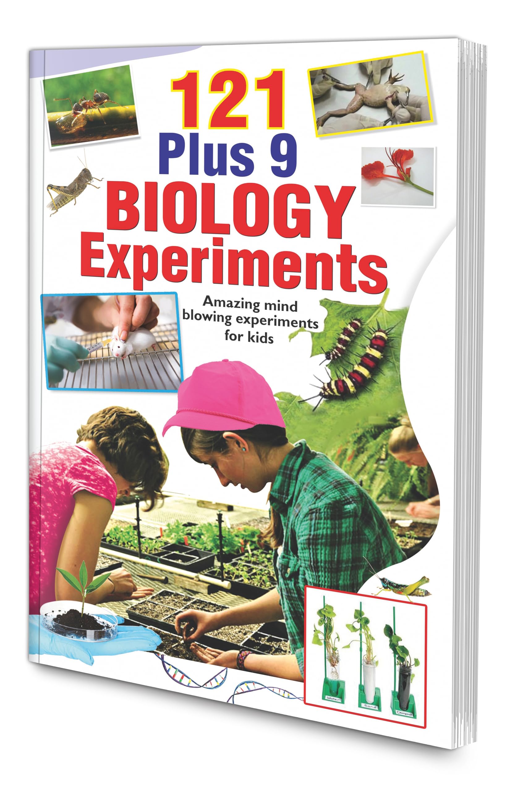 121 Plus 9 Biology Experiments (Single Colour)