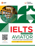 GKP IELTS 2025 Academic + General Test: Aviator Book by Career Launcher