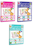 Cursive Writing Books Small Letters, Capital Letters, Capital & Small Letters | Pack Of 3 Books