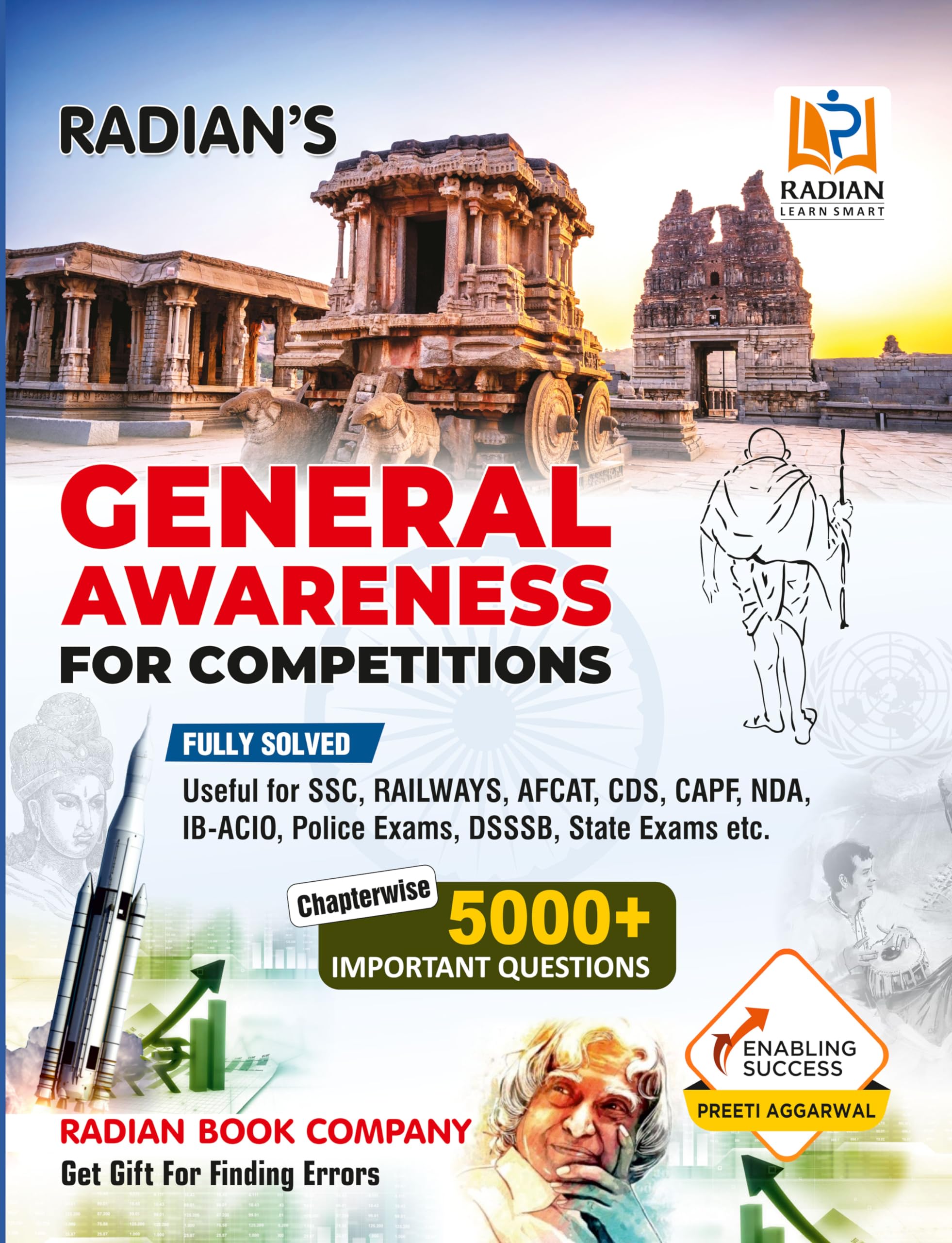 General Awareness for Competitions: Useful for SSC, Railways, AFCAT, CDS, CAPF, NDA, IBACIO, Police Exams, DSSSB, State Exams &