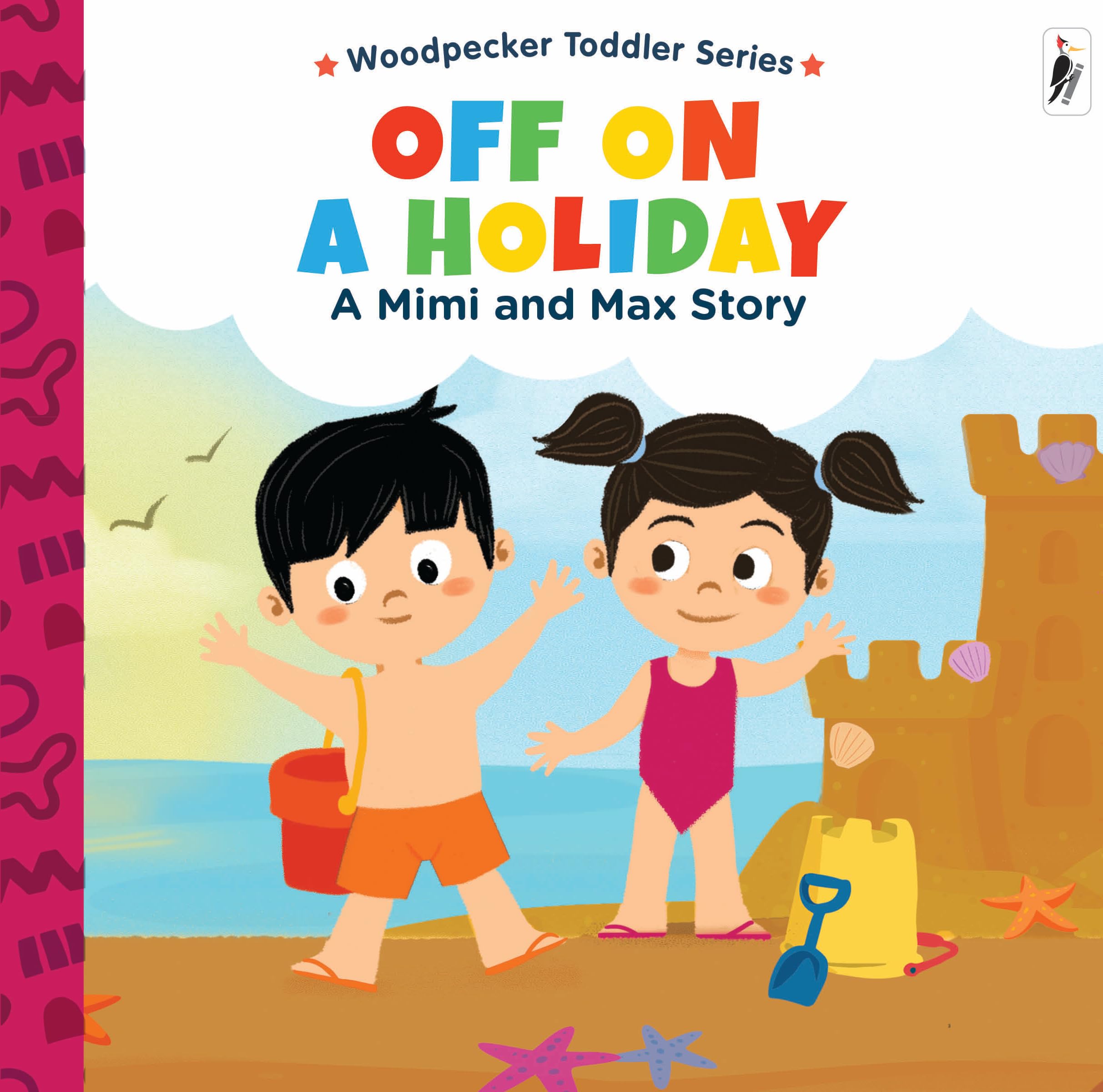 A Mimi & Max Story:Off on A Holiday Board Book Toddlers Interactive Story Book for Kids & Babies | For Age 3+
