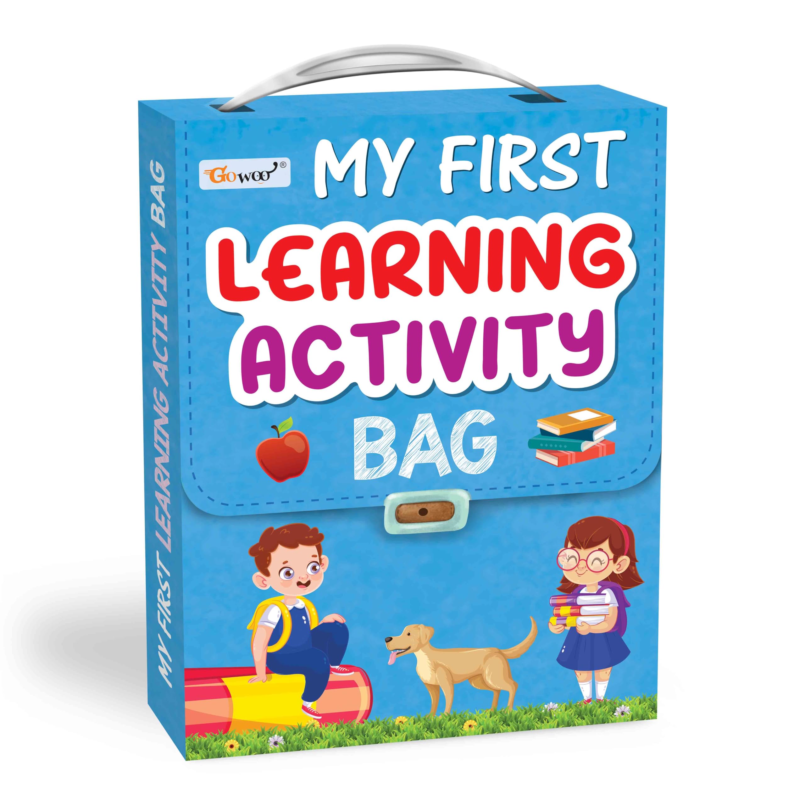 My First Learning Activity Bag : Educational activity books, Activity Bag for early learners, Kids activity bag setAges 312,