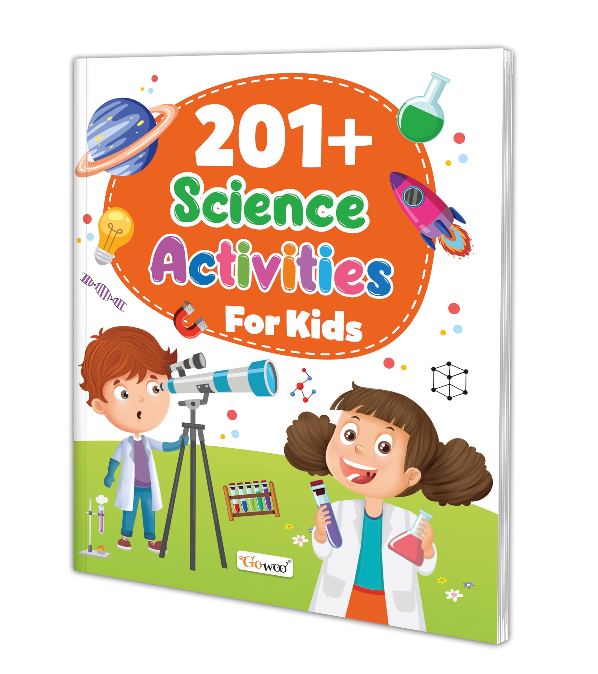 201+ Science Activities For Kids : fun science activities for toddlers, interactive science activity book for preschoolers, edu