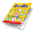 Doodle Colouring for Kids  Yellow Edition : Cheerful Colouring Book for Kids, Creative Doodle Colouring Book for Kindergarten,