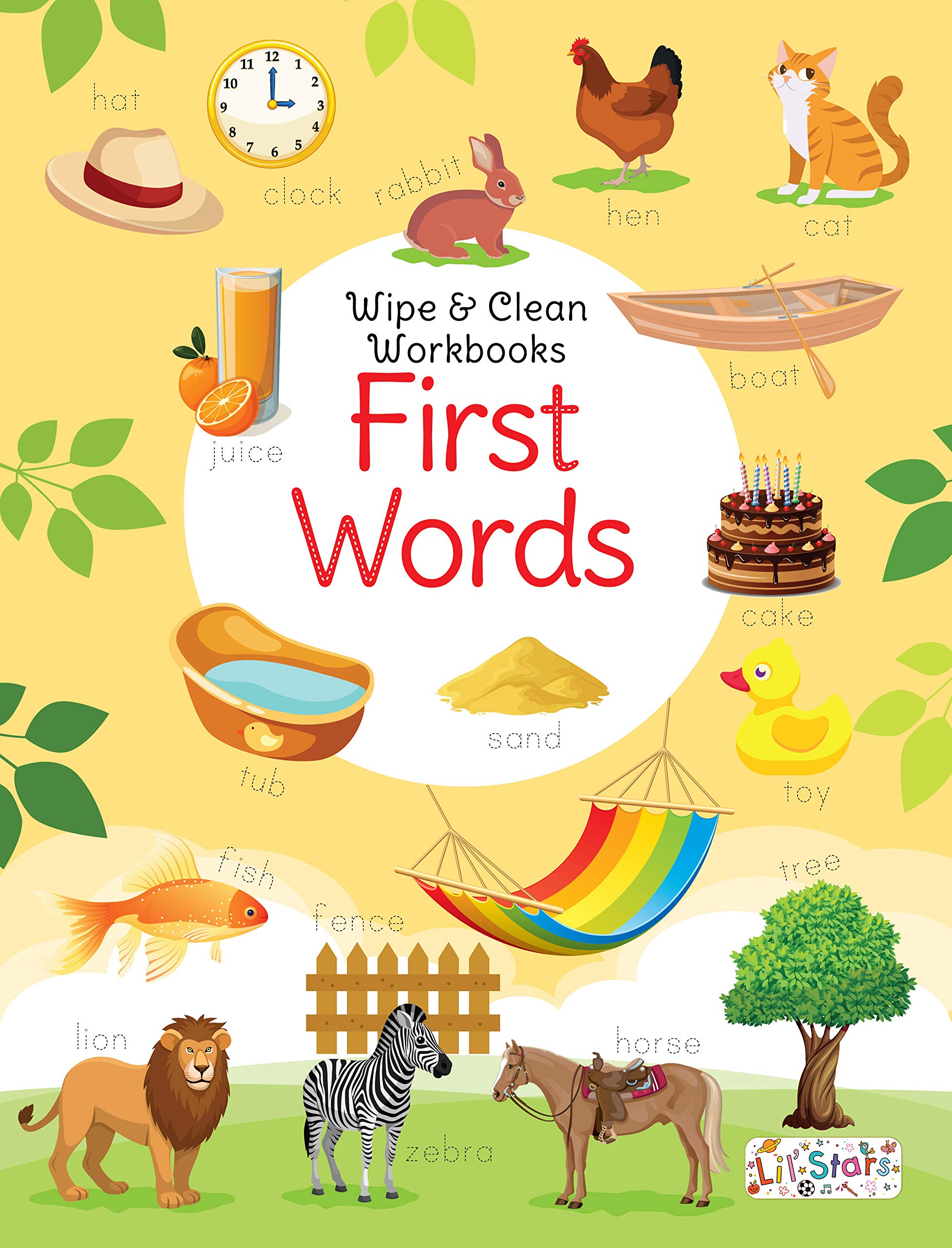 First Words  Wipe & Clean Workbook with free Pen