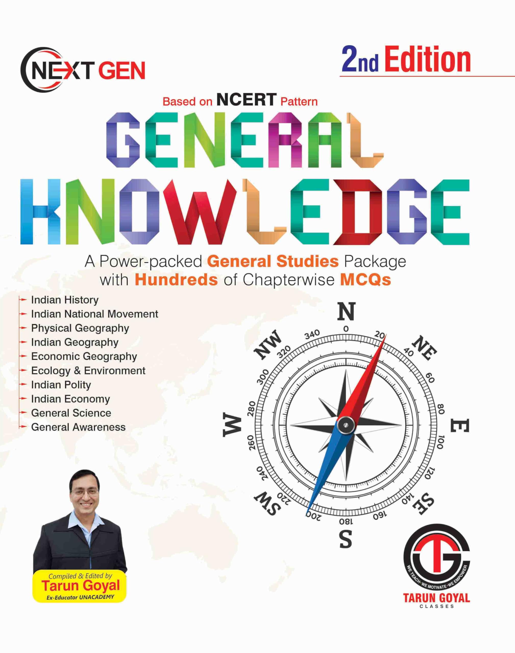 Next Gen | General Knowledge (Based on NCERT Pattern) | PCS | Railway | Banking | NDA |CDS | SSC and other competitive Exams [Pe