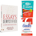 Essays Demystified + 151+ Essays Including UPSC CSE Essay Papers + UPSC Quotes Handbook (Set of 3 Books in English)