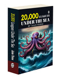 20,000 Leagues Under the Sea (Paperback) : Jules Verne classic, science fiction adventure, underwater exploration novel, Captai