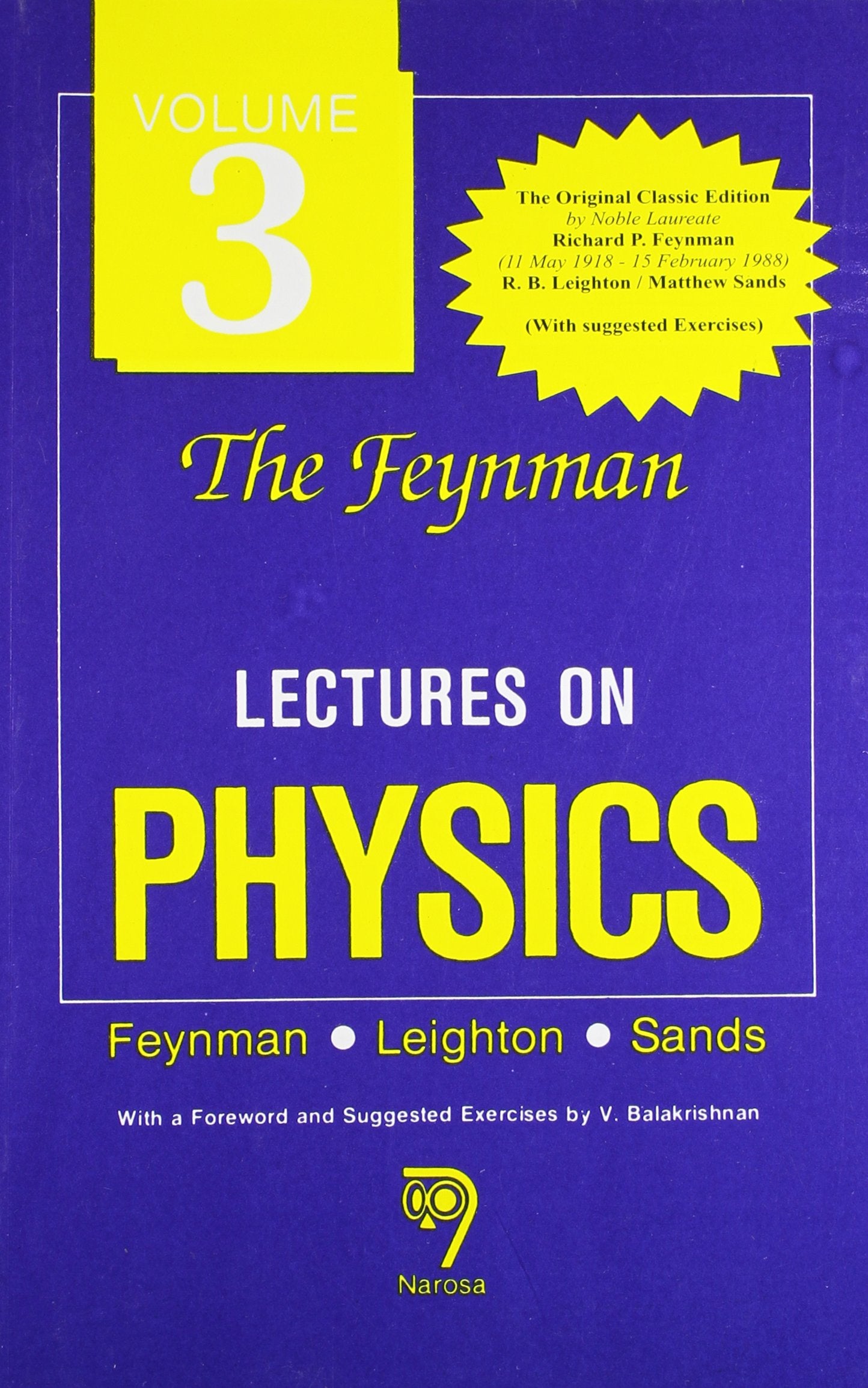The Feynman Lectures on Physics Vol 3
