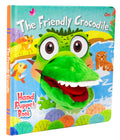 The Friendly Crocodile Hand Puppet Book for Children: Animal Hand Puppet Board Book for Babies | Fun Interactive Crocodile Toy B