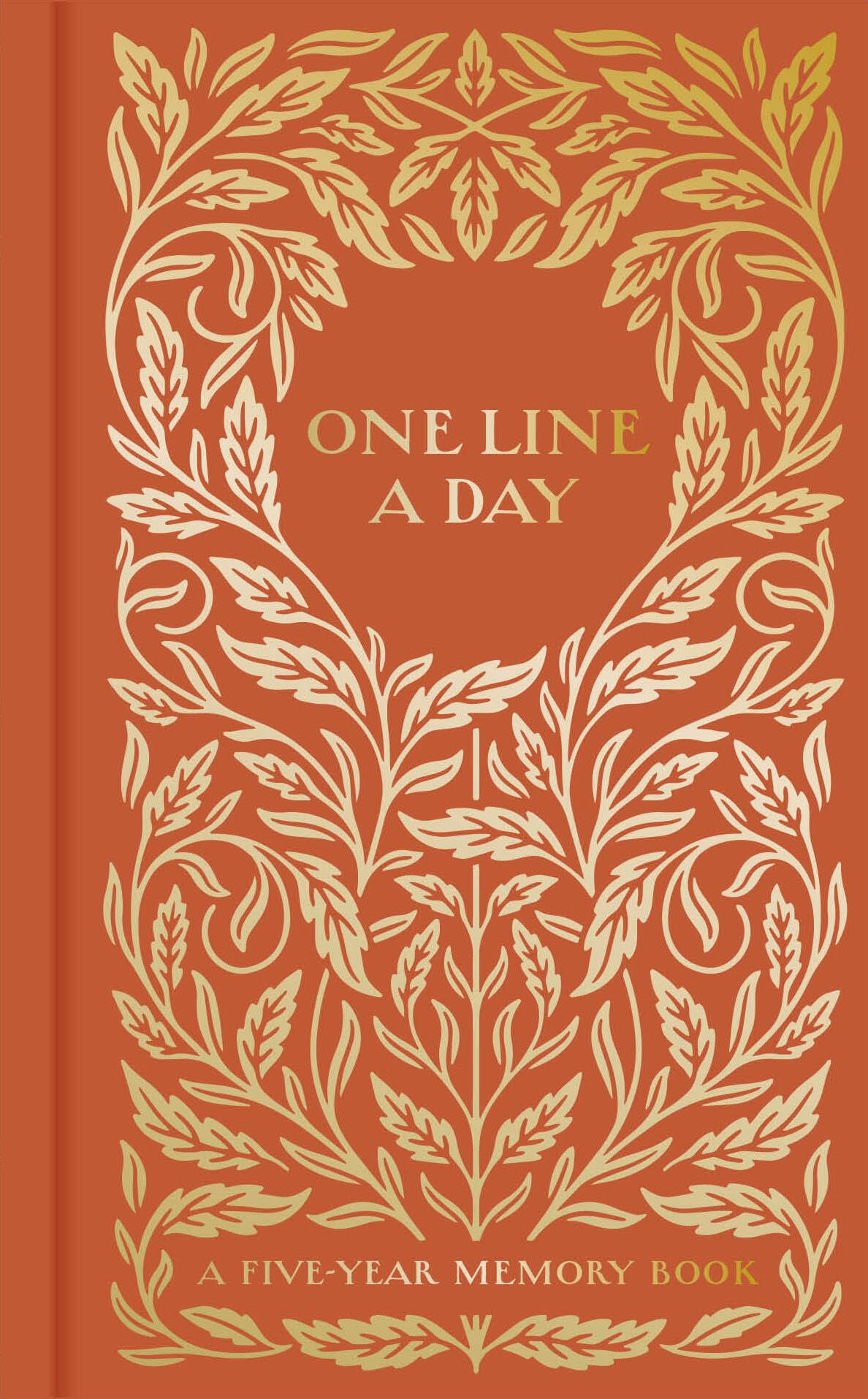 Gilded One Line a Day: A FiveYear Memory Book