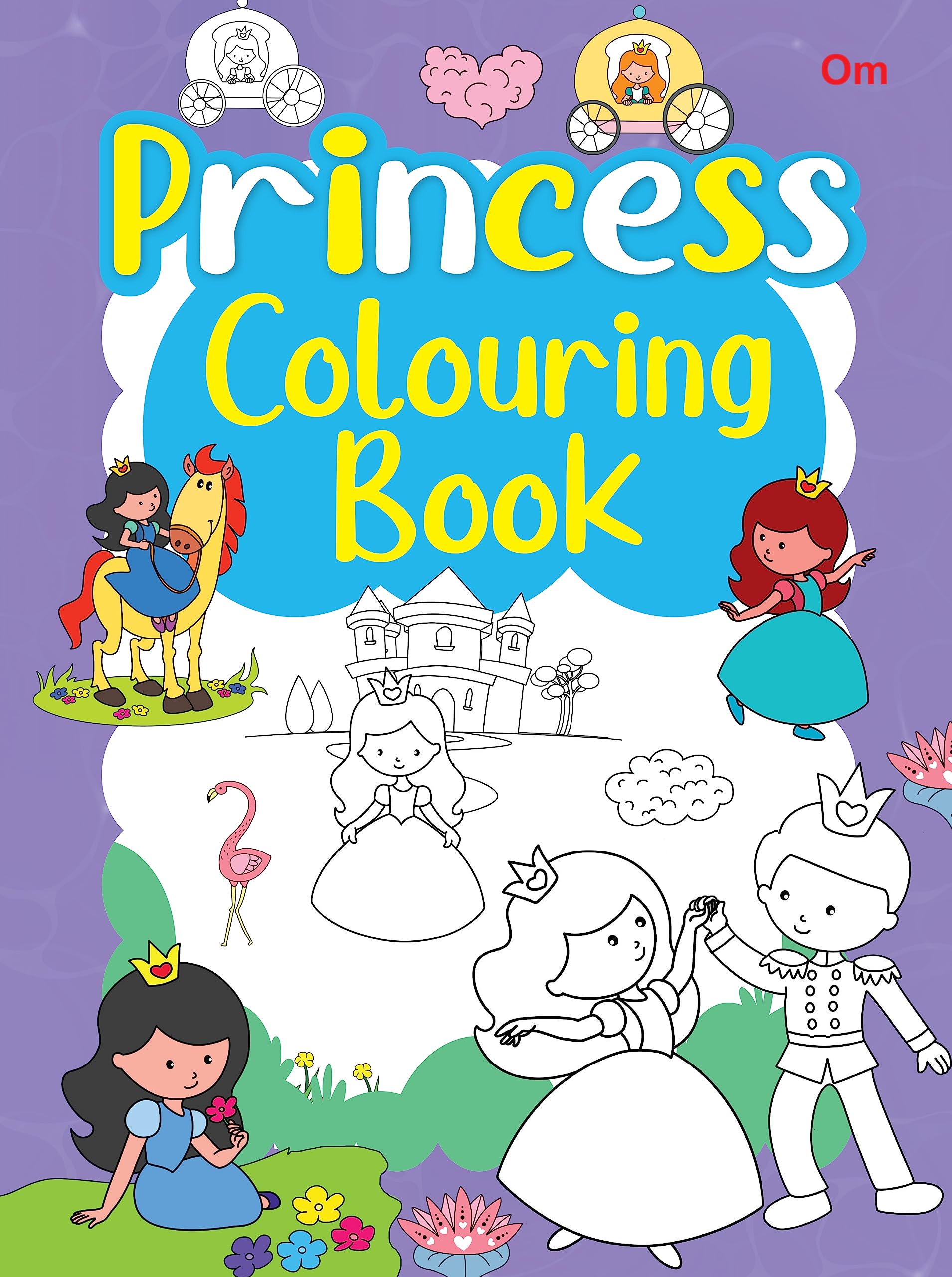 Colouring book : Off with Princesses (Fairy Tales Colouring Book)