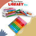 My First Complete Learning Library : Boxset Of Board Books For Children, Toddler board book set, Early learning book set of 10 b