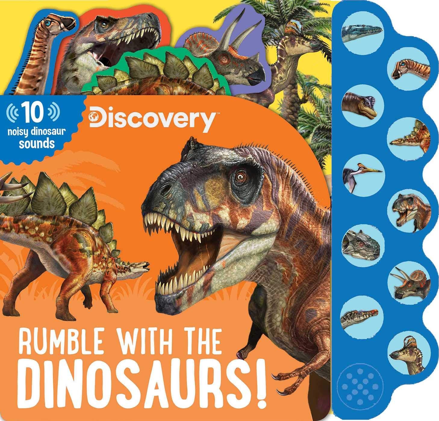 Discovery: Rumble with the Dinosaurs! (10Button Sound Books)