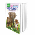 My First Big Picture Board Book Wild Animals : Fun Learning About Jungle Animals, Bright and Colourful Board Book for Kids, Fun
