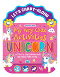 Unicorn  LetS CarryAlong Activity & Colouring Book For Kids Ages 38 (My Very Cute Activities Series) | Fun Colouring, Puzzles