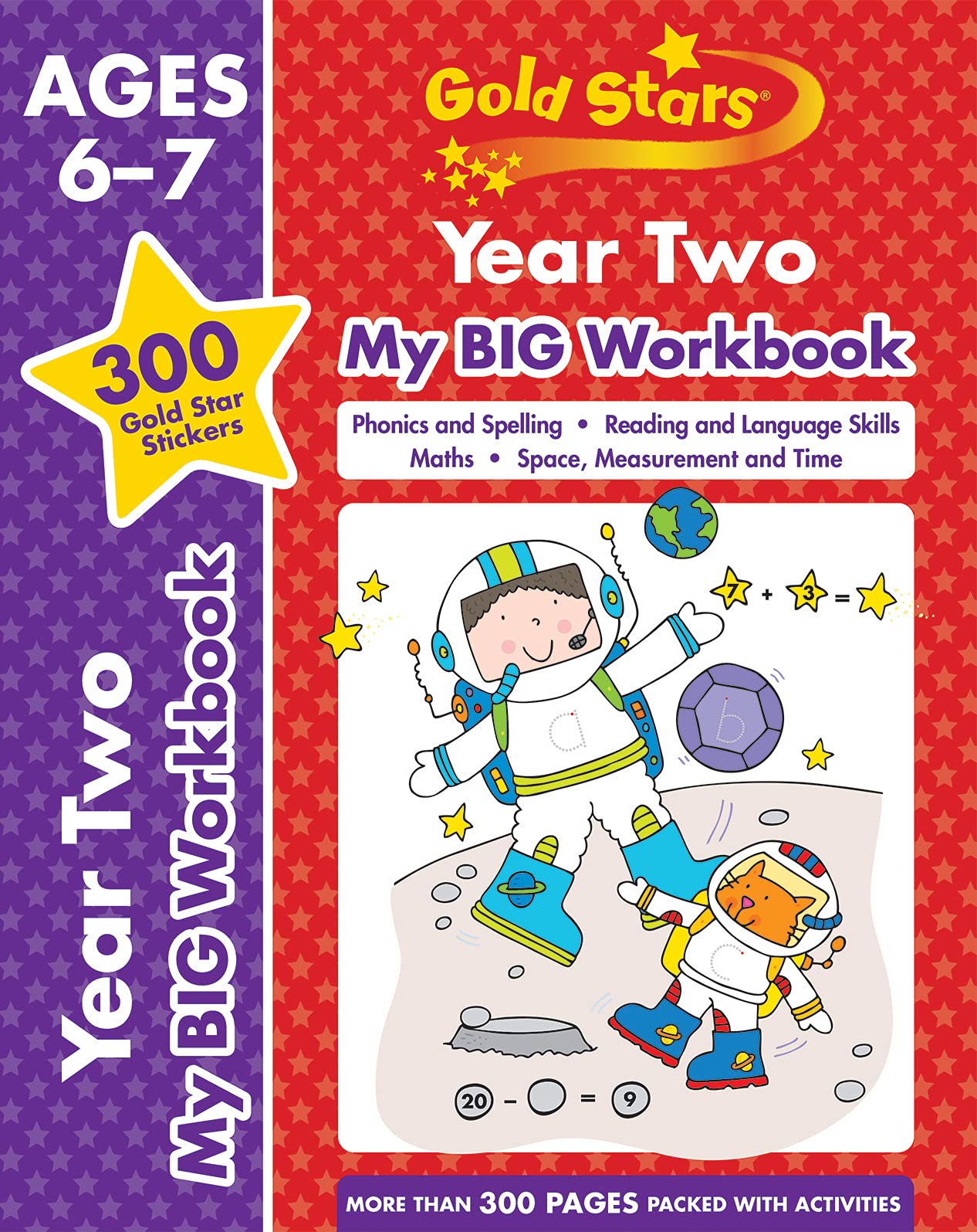 Gold Stars Year Two My BIG Workbook (Includes 300 gold star stickers, Ages 6  7)