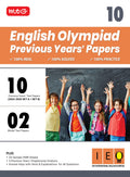 MTG Class10 IEO Olympiad 10 Previous Years Papers English (20242020 Set A & B)  Model Test Papers with 24 Sample OMR Sheets &