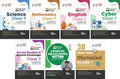 Olympiad Champs Science, Mathematics, English, Cyber & GK Class 7 with 30 Mock Tests (set of 6 books) 3rd Edition