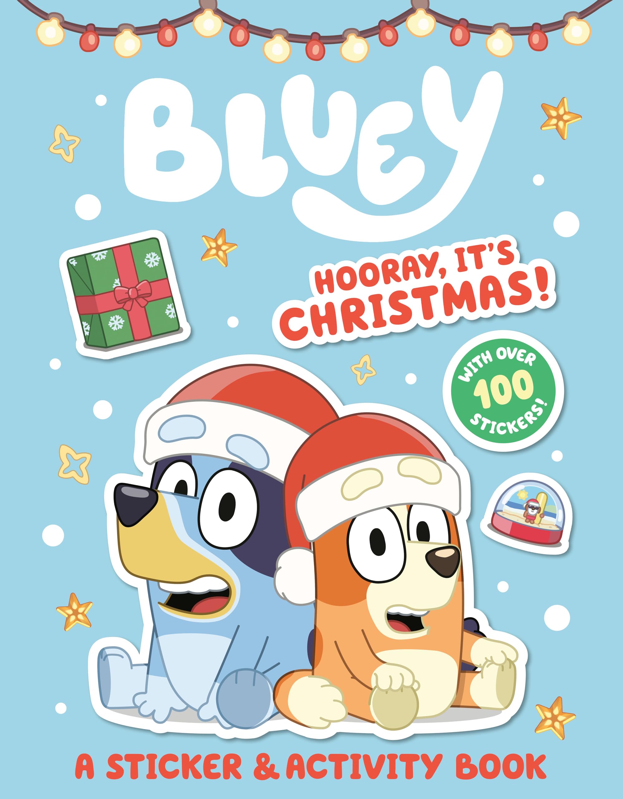 Bluey: Hooray, Its Christmas!: A Sticker & Activity Book