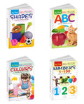 My First Big Picture Board Book ABC, Numbers 1100, Shapes and Colours : Interactive board books for toddlers, Kids educational 
