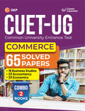 Career Launcher Cuet Ug 2324 Commerce| Set Of 65 Previous Years Solved Papers From 2022 To 23| 23 Accountancy/ 19 Business Stud