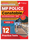 MP Police Constable Recruitment Exam Book 2024  General Duty (GD), Radio Operator Paper 1 (English Edition)  12 Practice Tests