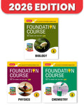 MTG Foundation Course Class 8 Physics, Chemistry & Biology (Set of 3 Books) For NEET, CUET & Boards Exams (Edition 20262027)