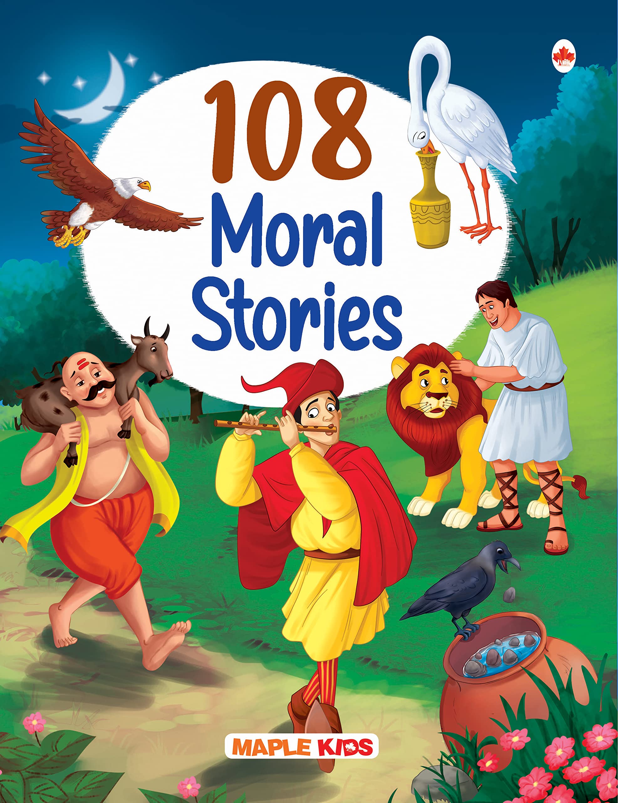 108 Moral Stories (Illustrated) for children