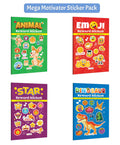 Dinosaur Reward Stickers, Animal Reward Stickers, Emoji Reward Stickers and Star Reward Stickers : Creative reward stickers, Ki