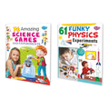 76 Science Games & Experiments | 61 Funky Physics Experiments | Pack Of 2 Books [Perfect Paperback] Sawan; Manoj Publications Ed