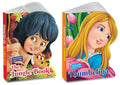 Sawan Enchanted Fairy Tale Story Books | Pack Of 2 Books | Cut Out Die Cut Shape Books (V9)