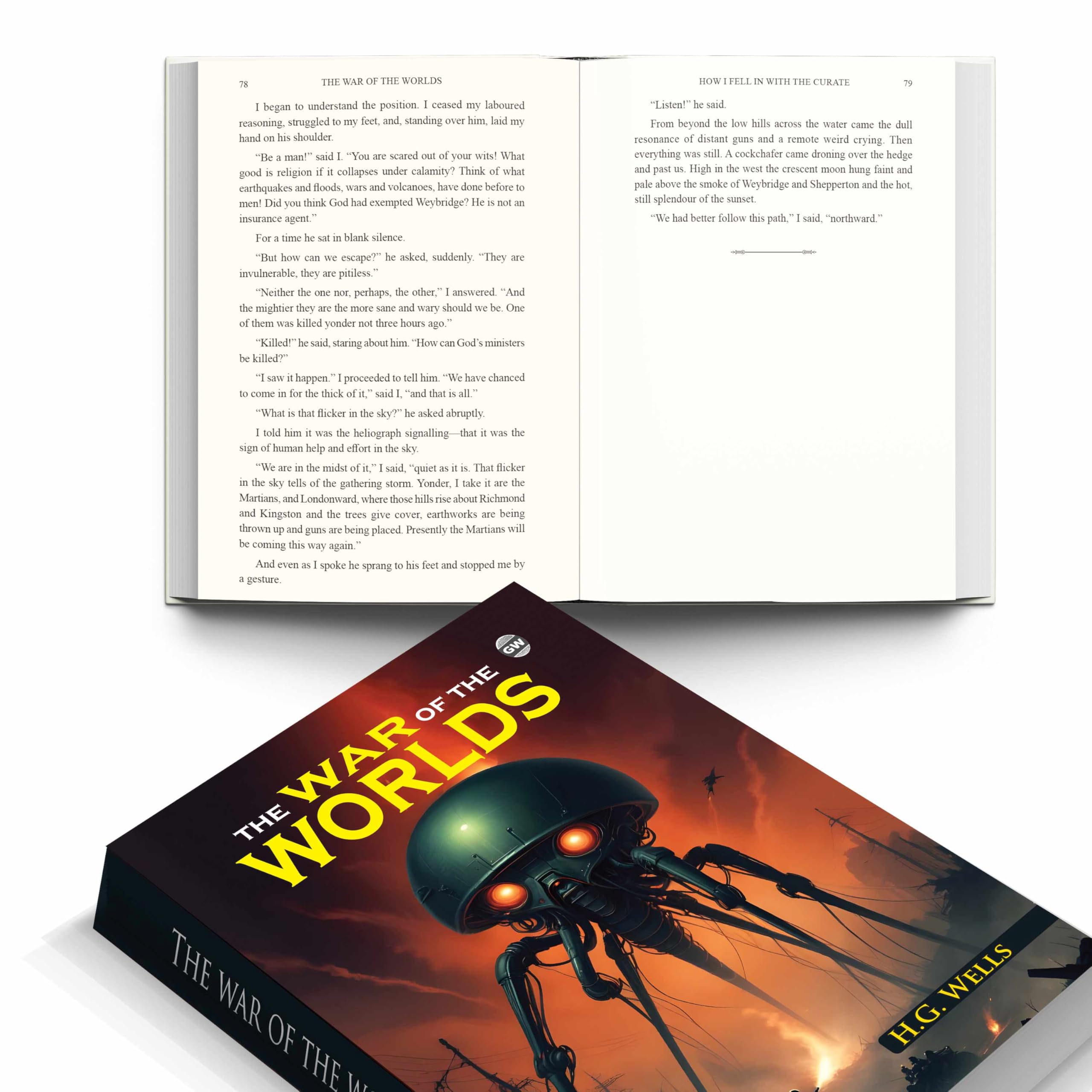 The War of the Worlds (Paperback) : Famous SciFi Classic, Timeless Tale of Fear and Courage, Iconic Novel of Human Survival, Le