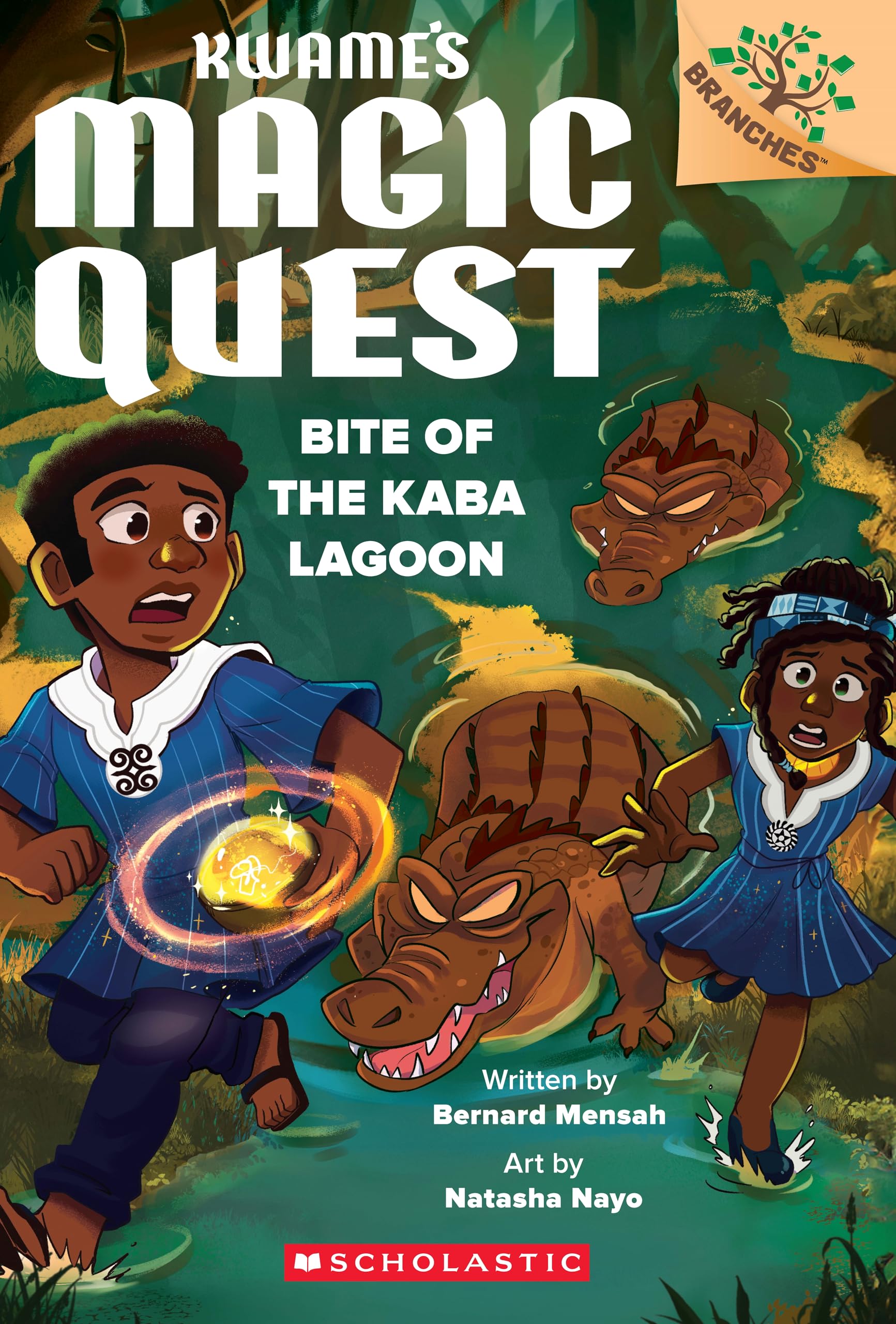 Kwames Magic Quest #03: Bite Of The Kaba Lagoon (A Branches Book)