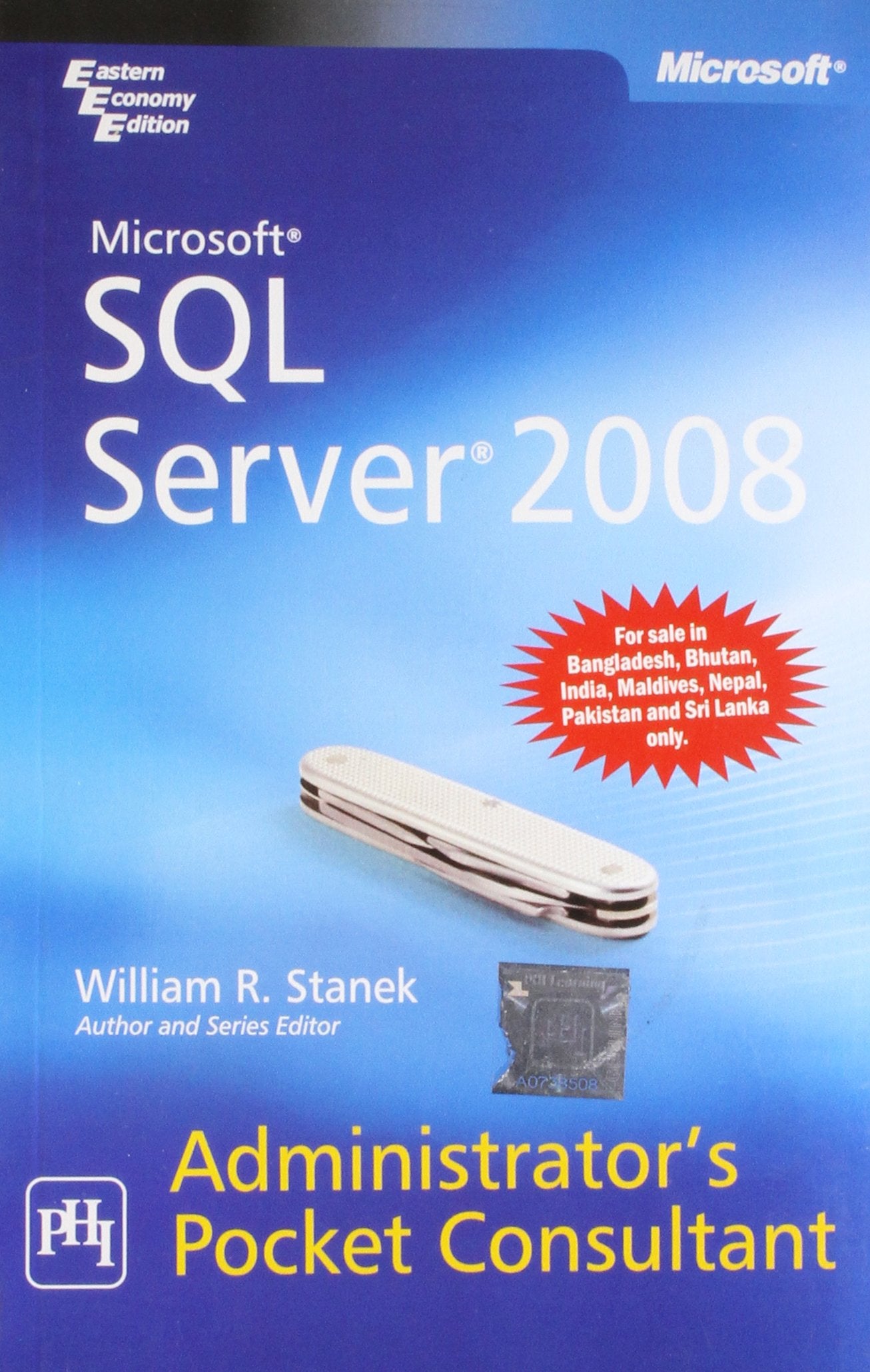 Microsoft SQL Server 2008 Administrators Pocket Consultant