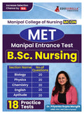 Met B.Sc. Nursing 2024 | Manipal College Of Nursing (Mcon) Entrance Test | 18 Practice Tests (1800 Mcqs) With Free Access To Onl