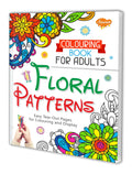 Colouring Book For Adults Floral Patterns By Sawan
