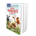 My First Big Picture Board Book Farm Animals & Pets : Kids bright farm animals board, Bright Colourful Board for Kids, Bright a