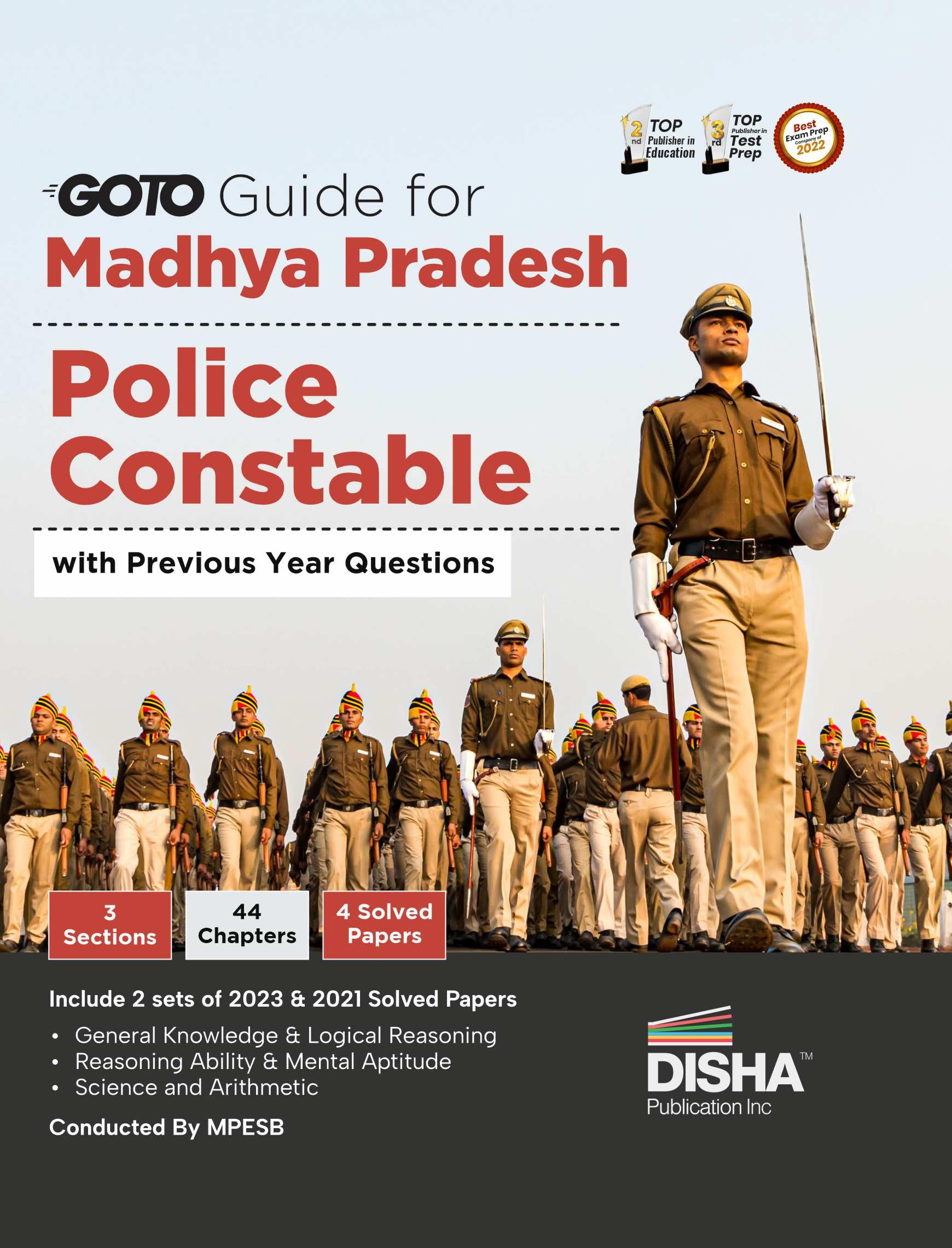GoTo Guide for Madhya Pradesh Police Constable Exam with Previous Year Questions English Edition | MPPEB Police Recruitment 2023