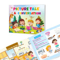 Picture Talk & Conversation: Kids Activity Book  visual storytelling activity book, interactive speaking activity book, kids p