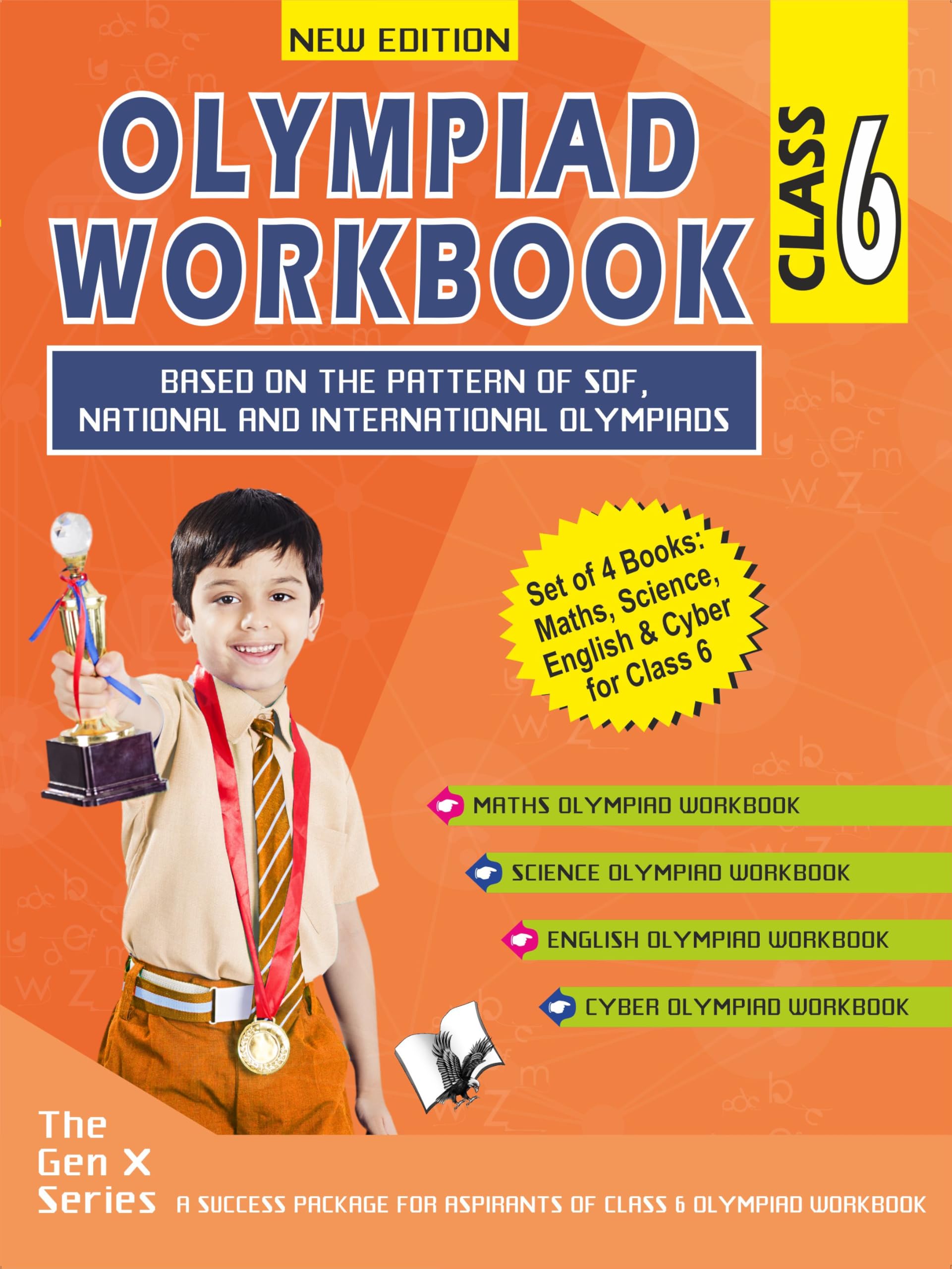 Olympiad Workbook Value Pack Calss 6 (4 Book Set)