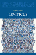 Leviticus: Volume 4 (Volume 4) (New Collegeville Bible Commentary: Old Testament)
