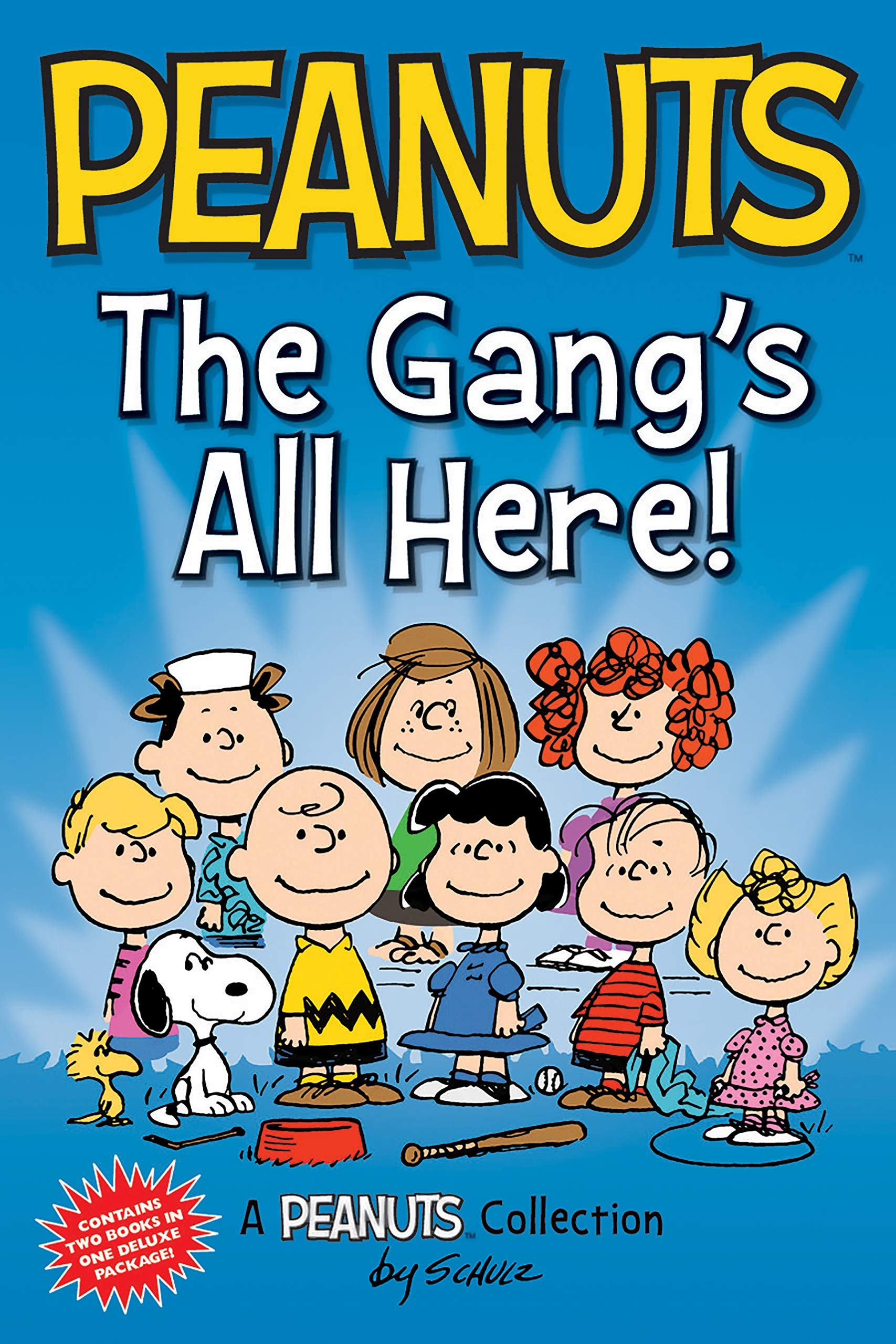Peanuts: The Gangs All Here!: Two Books In One (Peanuts Kids)