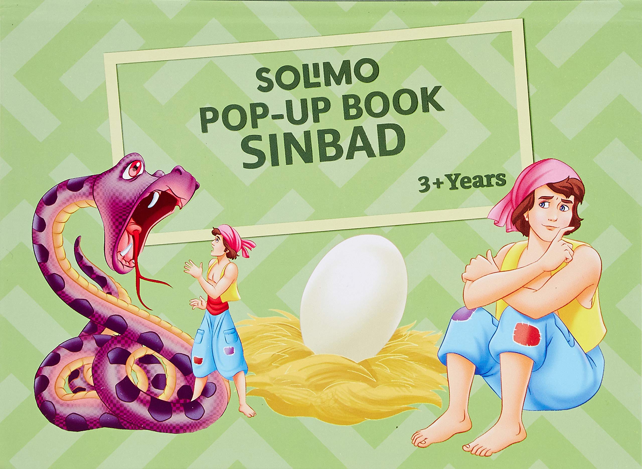 Amazon Brand  Solimo PopUp Board Book (Sinbad)