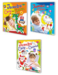Sawan Set Of 3 Coloring Books (Jumbo Copy To Colour 4,5&6) [Perfect Paperback] Sawan