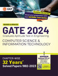 Gate 2024 : Computer Science And Information Technology  32 YearS Chapter Wise Solved Papers (19922023) By Gkp