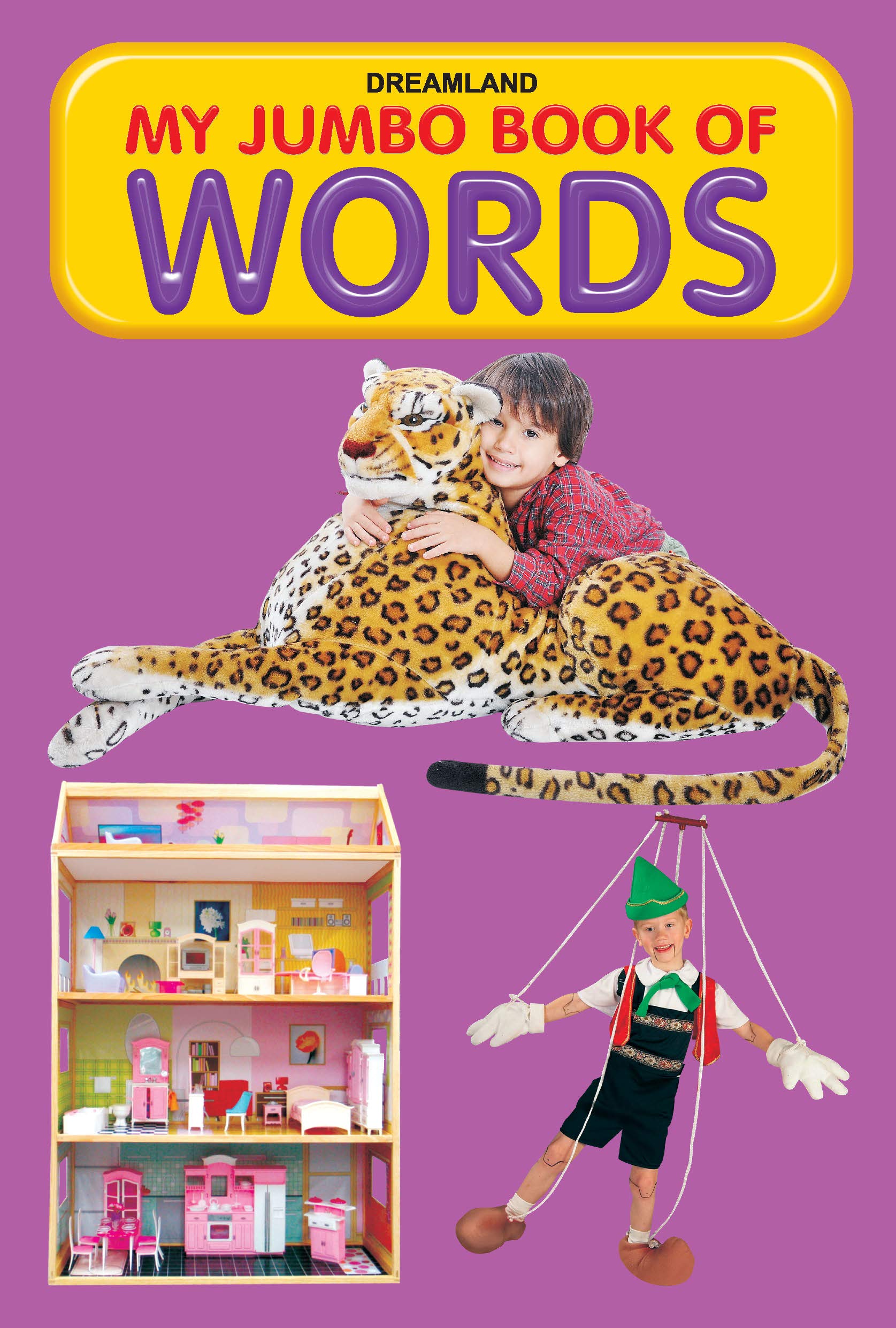 My Jumbo Book  Words | A3 Size Early Learning Picture Dictionary For Kids | Colourful Illustrations With Everyday Words To Buil
