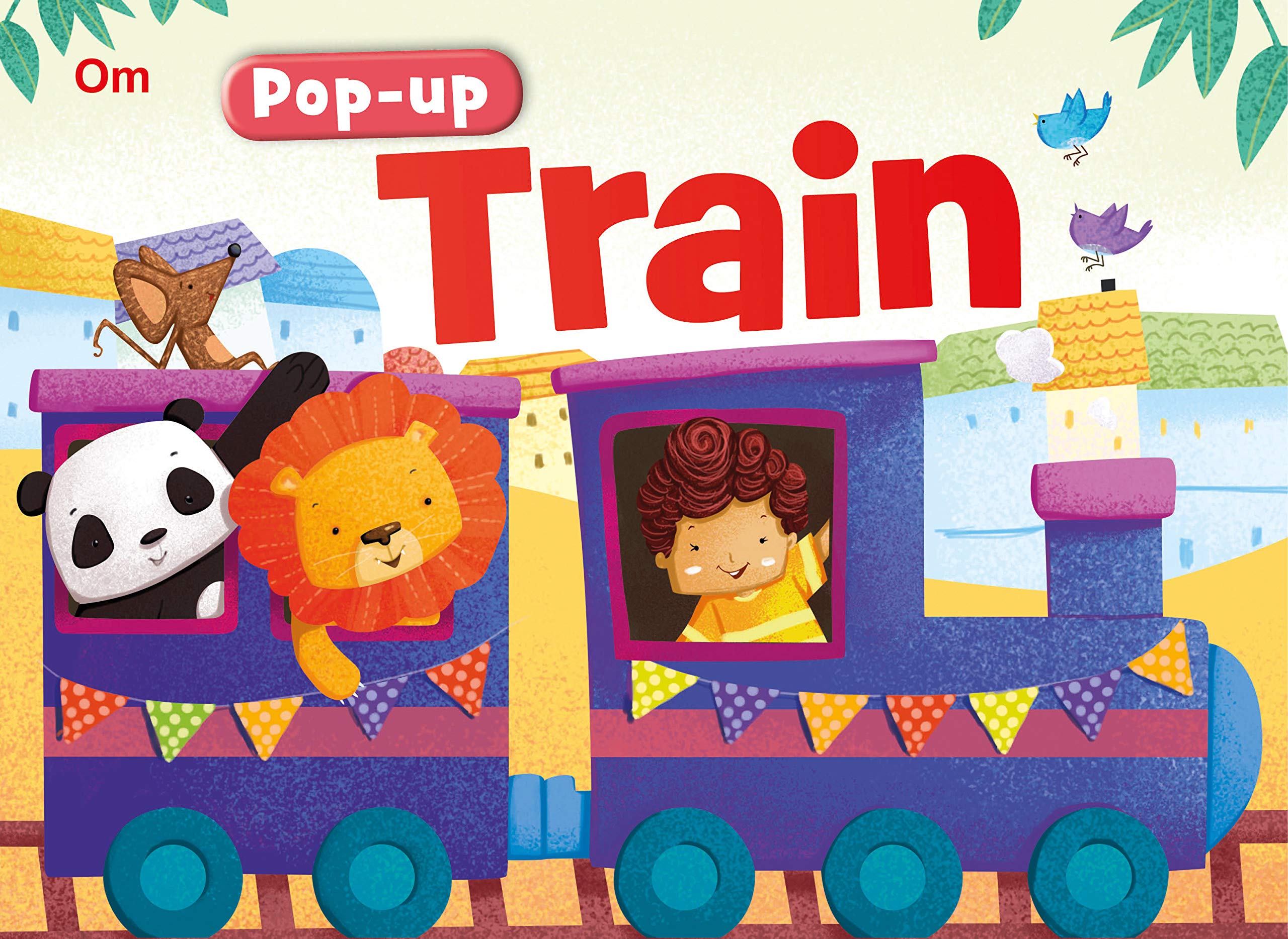 Pop Up Train Book for Children: 3D Kids Interactive Train Adventure Pop Up Book | Pop Up ChooChoo Fun with Vehicles | Train Tra