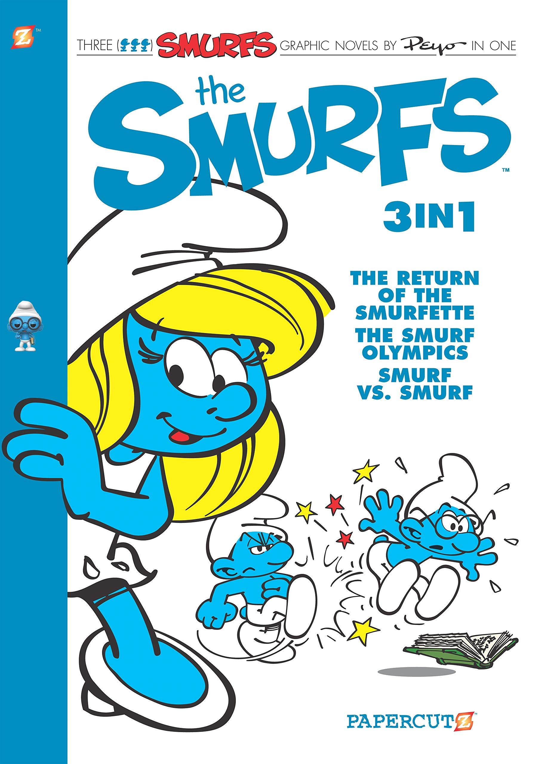 The Smurfs 3in1 #4: The Return of Smurfette, The Smurf Olympics, and Smurf vs Smurf (4) (The Smurfs Graphic Novels)